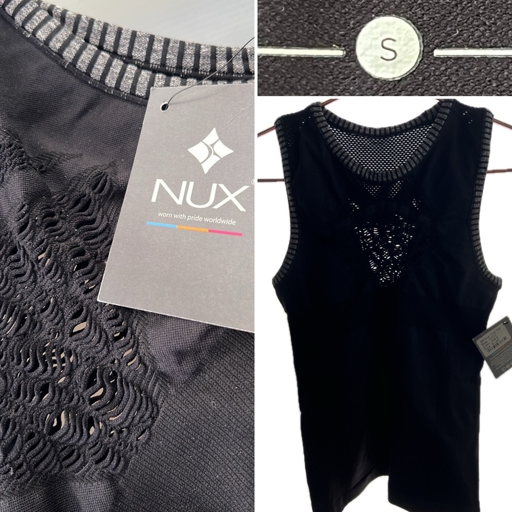 🏴NEW Compression Fitted Tank Activewear Workout Top by NUX Geneva — SMALL